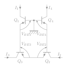 bloc des 4 transistors multiplicateur a aop