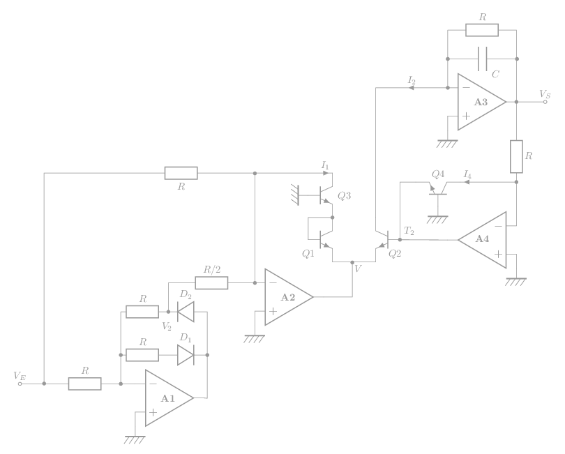convertisseur de valeur efficace a aop